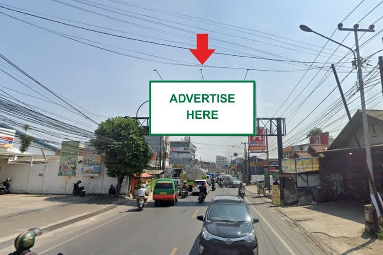 1 Panel Horizontal Bando Billboard at Jl. Raya Caringin, Kabupaten Bandung, Jawa Barat  (To Padalarang)