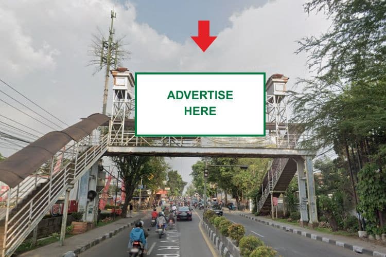 1 Panel Horizontal JPO Billboard at Jl. Jend H. Amir Machmud, Kabupaten Bandung, Jawa Barat  (To Padalarang)