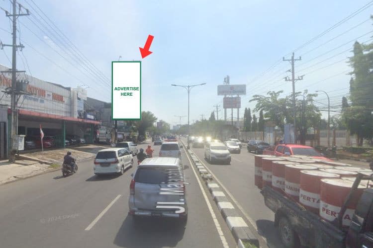 1 Sided Vertical Static Billboard at Jl. Majapahit, Semarang, Jawa Tengah  (infront Bedagan Mobil A)