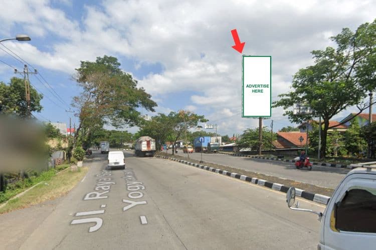 1 Sided Vertical Static Billboard at Jl. Perintis Kemerdekaan, Semarang, Jawa Tengah  (at Jl Pramuka Junction B)