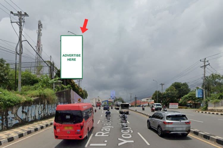 1 Sided Vertical Static Billboard di Jl. Teuku Umar, Semarang, Jawa Tengah  (near Yayasan Budiluhur A)
