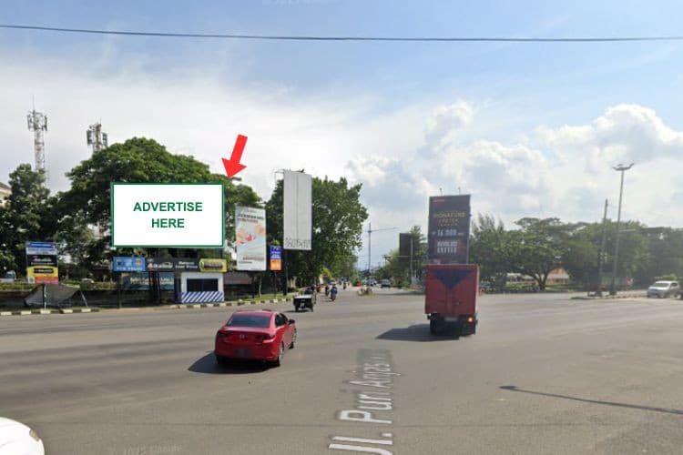 1 Panel Horizontal Static Billboard at Jl. Anjasmoro Raya, Semarang, Jawa Tengah  (near Universitas Telogorejo Semarang)