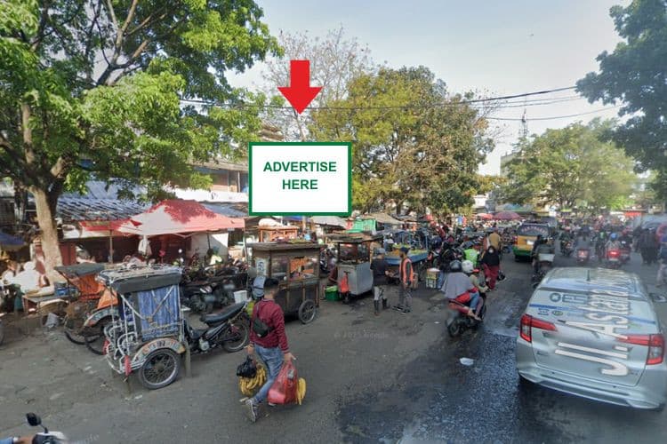 1 Panel Vertical Static Billboard at Jl. Astana Anyar, Bandung, Jawa Barat  (To Jl. Panjunan A)