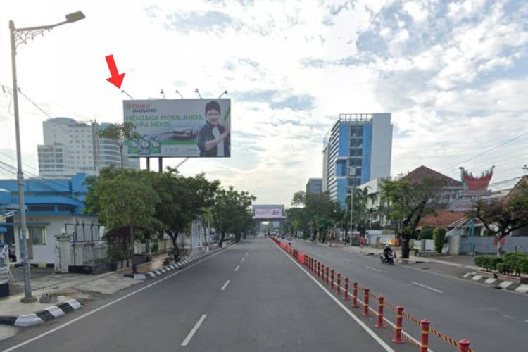 1 Sided Horizontal Static Billboard at Jl. Ahmad Yani, Semarang, Jawa Tengah  (infront RRI Semarang Pro 1 FM A)