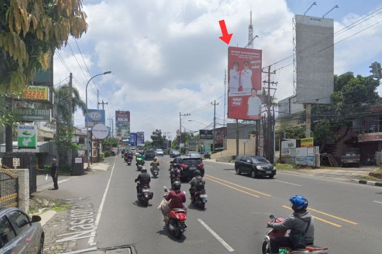 1 Sided Vertical Static Billboard at Jl. Setiabudi, Semarang, Jawa Tengah  (near Bengkel Protech Auto AC Specialist B)