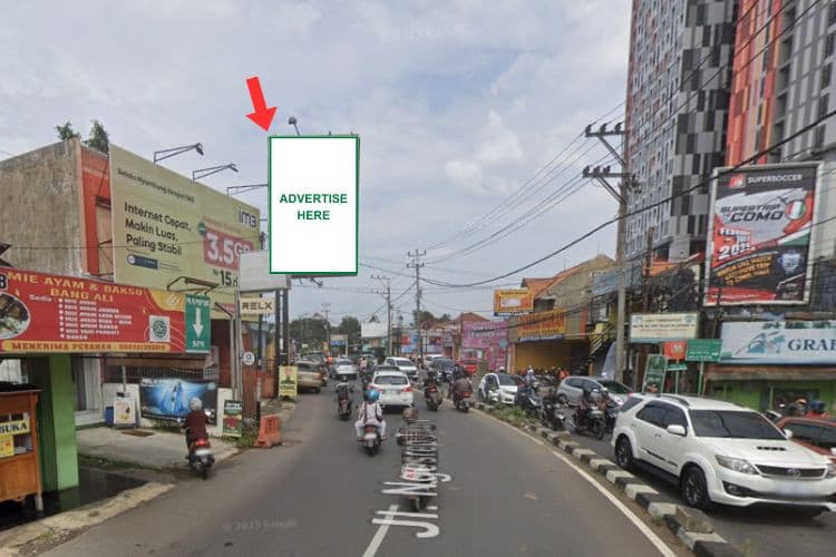 1 Sided Vertical Static Billboard at Jl. Prof. Soedarto, Semarang, Jawa Tengah  (To UNDIP)