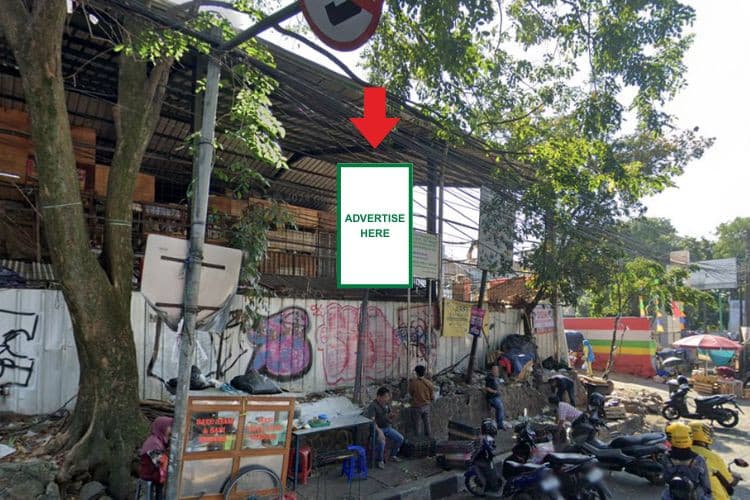 1 Panel Vertical Static Billboard at Jl. Surapati, Bandung, Jawa Barat  (Center)