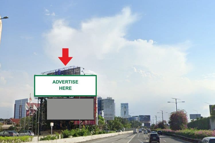 1 Panel Horizontal Static Billboard at JI. Prof Dr Sediyatmo Km 32+500, Tangerang, Banten