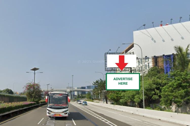 1 Panel Horizontal Static Billboard at JI. Prof. Sedyatmo KM 32+600, Tangerang, Banten