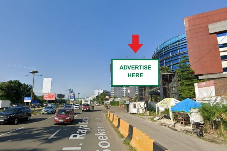 1 Panel Horizontal Static Billboard at JI. Prof Dr Sediyatmo Km 32+800, Tangerang, Banten