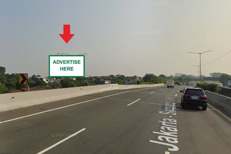 1 Panel Horizontal FO (Flyover) Billboard at Jl. Bintaro Permai, Pesanggrahan, Jakarta Selatan, DKI Jakarta 