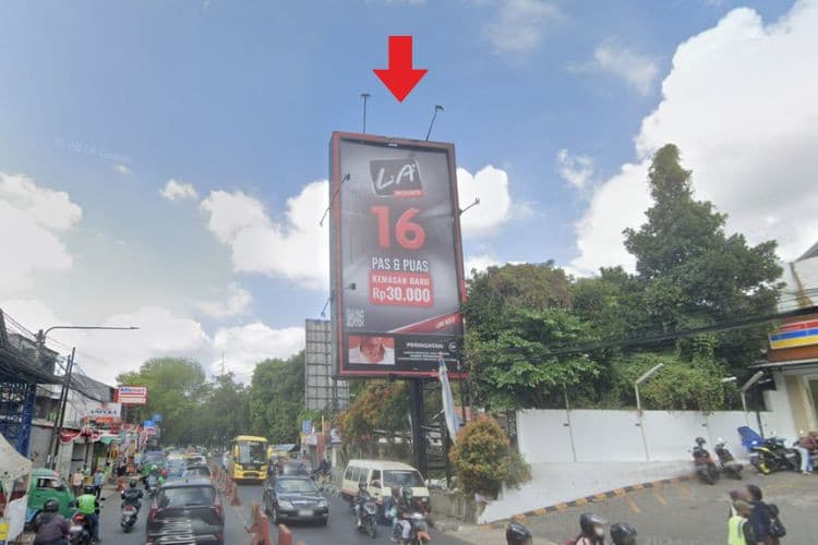 1 Vertical Static Billboard at Jl. Setiabudi Ledeng, Bandung, Jawa Barat  (To Bandung)