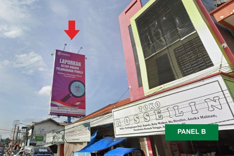 1 Panel Vertical Static Billboard at Jl. Karangampel, Indramayu, Jawa Barat  (To Indramayu)