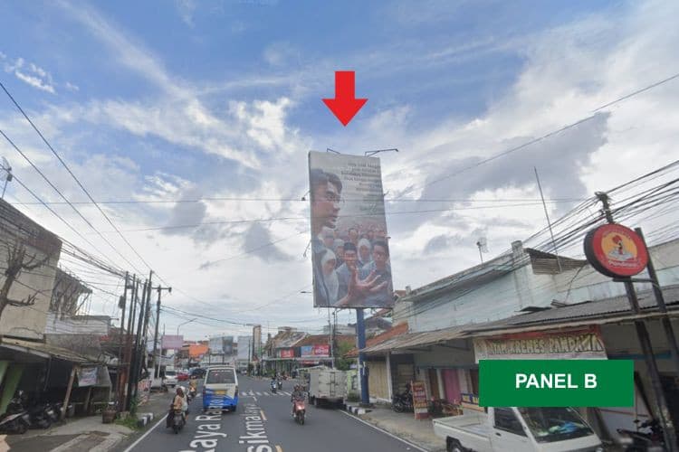 1 Panel Static Billboard at Jl. Simpang 5, Tasikmalaya, Jawa Barat  (To Main City)