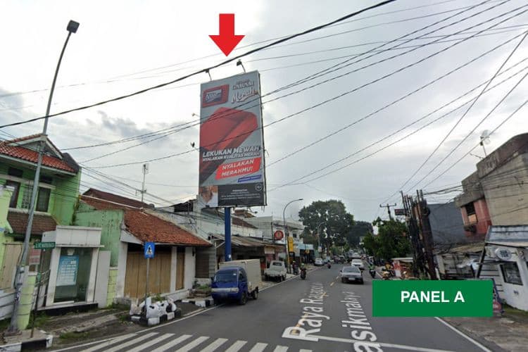 1 Panel Static Billboard at Jl. Simpang 5, Tasikmalaya, Jawa Barat  (To Bandung)