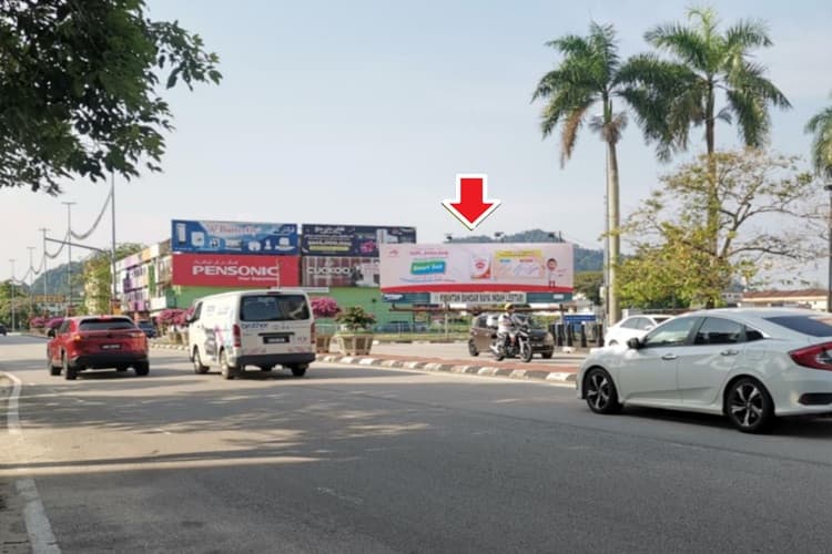 1 Panel Free Standing Billboard at Jalan Penjara / Jalan Haji Abdul Rahman, Kuantan, Pahang (near Kuantan Parade)