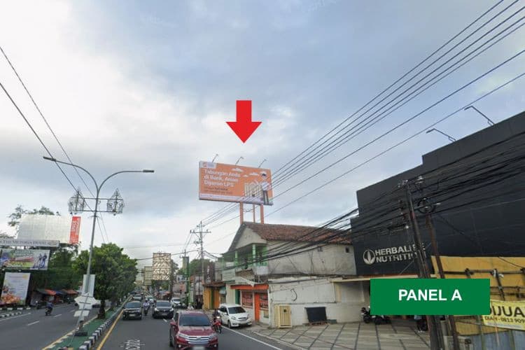 1 Panel Horizontal Static Billboard at Jl. Laksda Adisucipto, Yogyakarta, Daerah Istimewa Yogyakarta  (Opposite Royal Ambarrukmo Yogyakarta A)