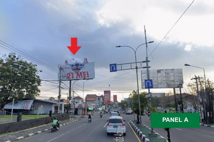 1 Panel Horizontal Static Billboard at Jl. Laksda Adisucipto, Yogyakarta, Daerah Istimewa Yogyakarta  (Opposite Hotel Sheraton A)
