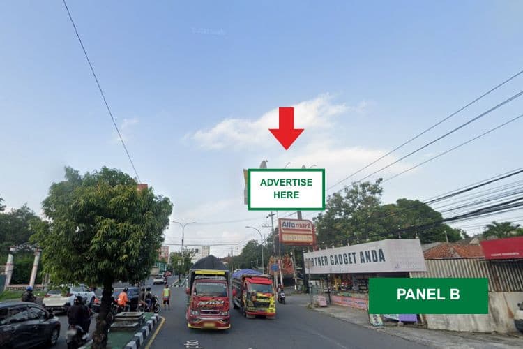 1 Panel Horizontal Static Billboard at Jl. Laksda Adisucipto, Yogyakarta, Daerah Istimewa Yogyakarta  (Opposite Hotel Sheraton B)