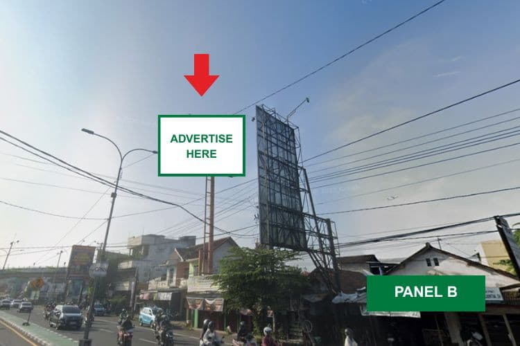 1 Panel Horizontal Static Billboard at Jl. Laksda Adisucipto, Yogyakarta, Daerah Istimewa Yogyakarta  (Intersection Fly Over Janti B)