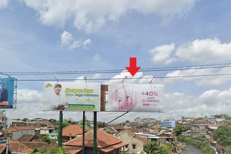 1 Panel Horizontal Static Billboard at Jl. Abu Bakar Ali, Yogyakarta, Daerah Istimewa Yogyakarta  (C)
