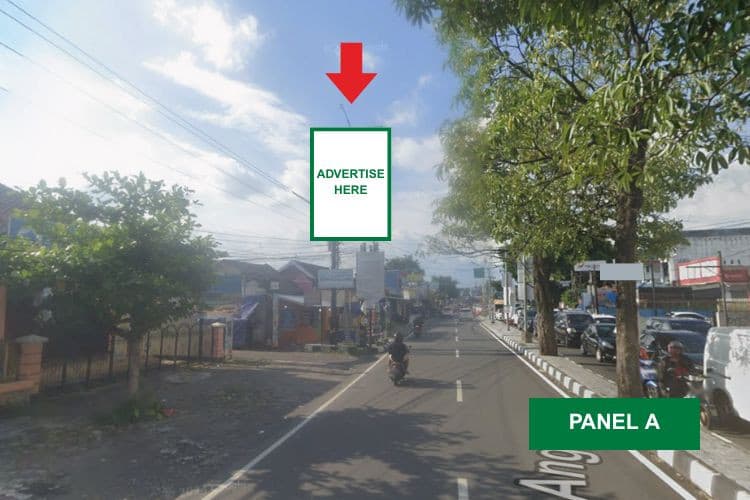 1 Panel Vertical Static Billboard at Jl. Anggajaya, Yogyakarta, Daerah Istimewa Yogyakarta  (Intersection RIng Road Utara Condongcatur A)