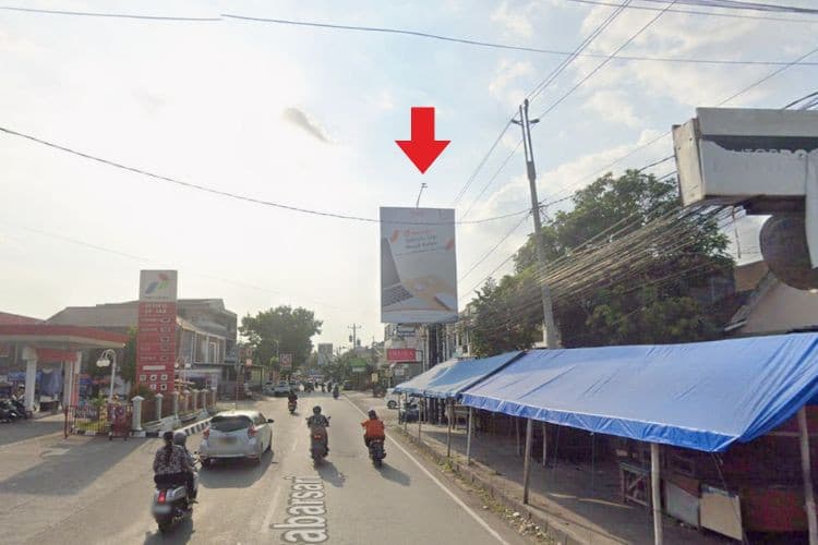 1 Panel Vertical Static Billboard at Jl. Babarsari, Yogyakarta, Daerah Istimewa Yogyakarta  (Opposite SPBU Babarsari)