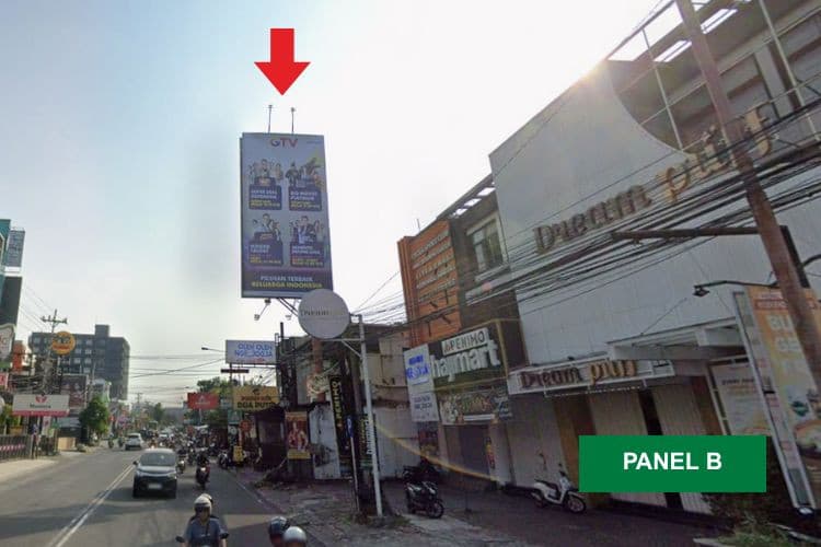 1 Panel Vertical Static Billboard at Jl. Kaliurang, Yogyakarta, Daerah Istimewa Yogyakarta  (Opposite Starbuck B)