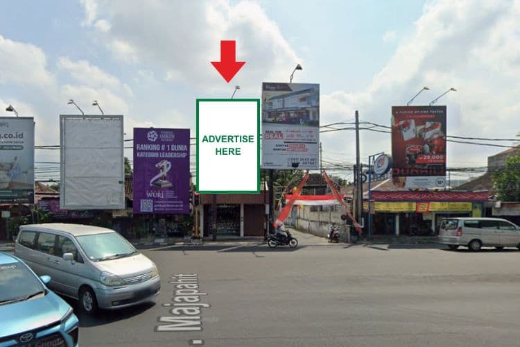 1 Panel Vertical Static Billboard at Jl. Laksda Adi Sucipto, Yogyakarta, Daerah Istimewa Yogyakarta  (T-Junction Janti Flyover A)