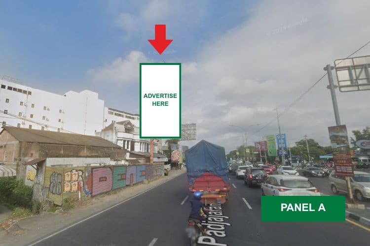 1 Panel Vertical Static Billboard at Jl. Padjajaran, Yogyakarta, Daerah Istimewa Yogyakarta  (Intersection Ring Road Condongcatur A)