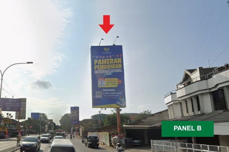 1 Panel Vertical Static Billboard at Jl. Padjajaran, Yogyakarta, Daerah Istimewa Yogyakarta  (Intersection Ring Road Condongcatur B)