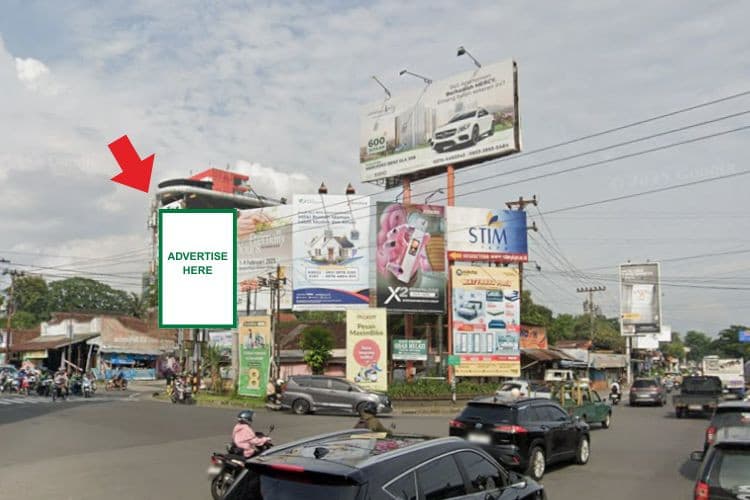 1 Vertical Static Billboard at Jl. Palagan Tentara, Yogyakarta, Daerah Istimewa Yogyakarta  (Intersection Monjali A)