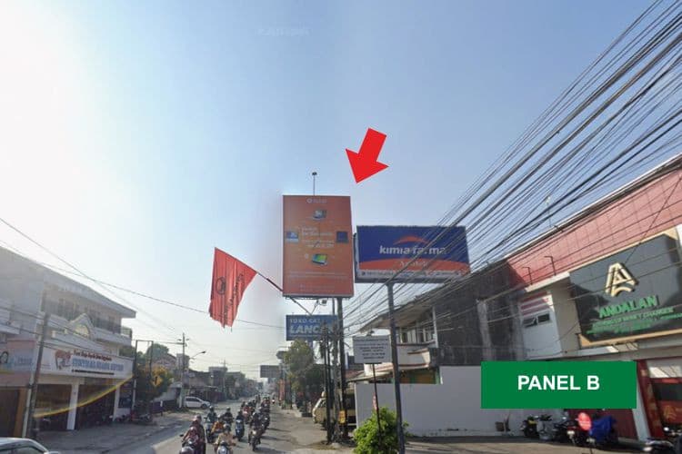 1 Panel Vertical Static Billboard at Jl. Godean, Yogyakarta, Daerah Istimewa Yogyakarta  (T-Junction Banyumili B)