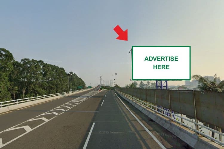 1 Panel Horizontal FO (Flyover) Billboard at JI Tol Pluit Tomang, Jakarta Utara, DKI Jakarta 