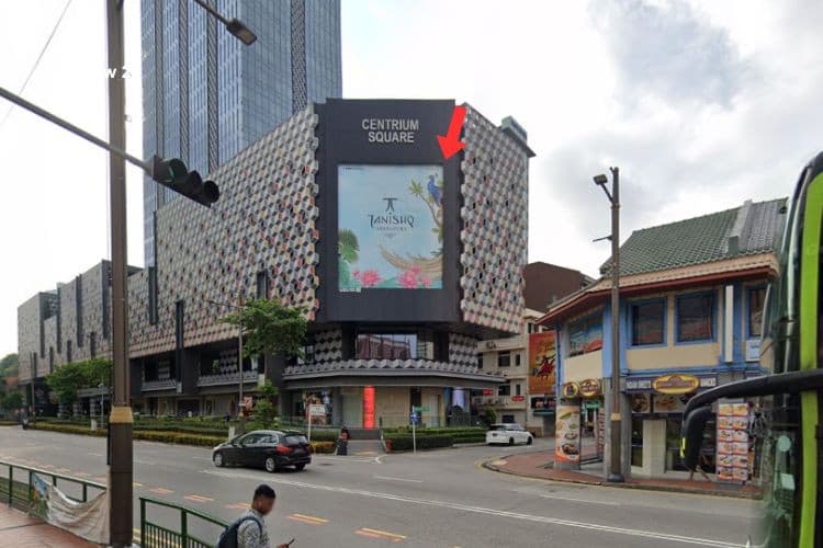 1 Panel Horizontal Graphic Display Billboard at Syed Alwi Rd / Serangoon Rd, Kallang, Central Region (attached to Centrium Square)