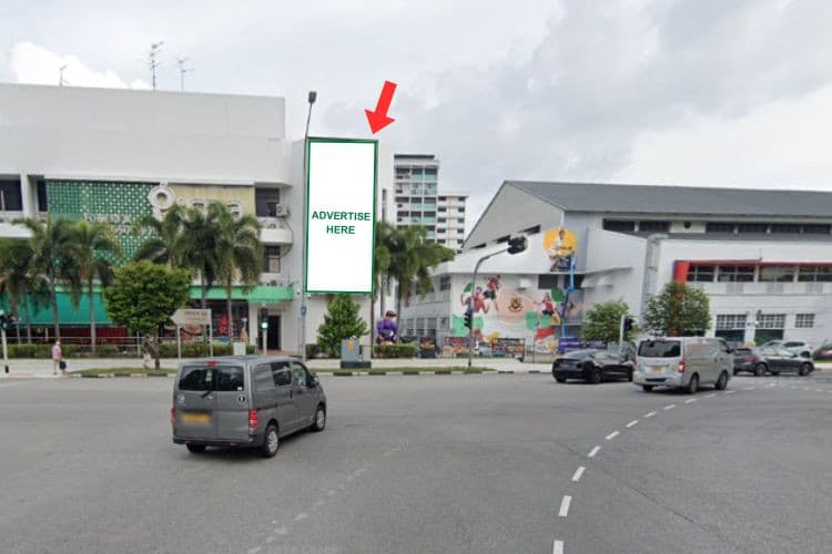 Vertical Backlit Billboard at Guillemard Rd, Geylang, Central Region