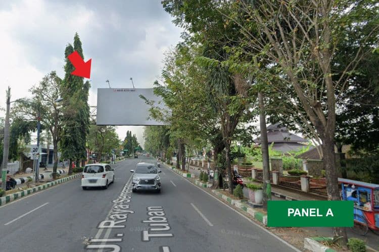 1 Panel Horizontal Bando Billboard at Jl. Kudus, Pati, Jawa Tengah  (A Side)
