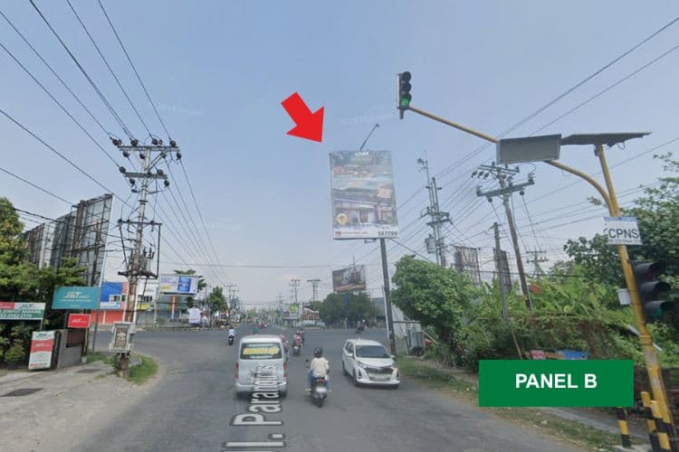 1 Panel Vertical Static Billboard at Jl. Parangtritis, Yogyakarta, Daerah Istimewa Yogyakarta  (Intersection Parangtritis B)