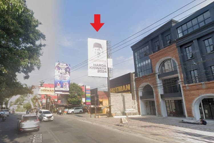 1 Panel Vertical Static Billboard at Jl. Colombo, Yogyakarta, Jawa Tengah  (In front of Universitas Negeri Yogyakarta)