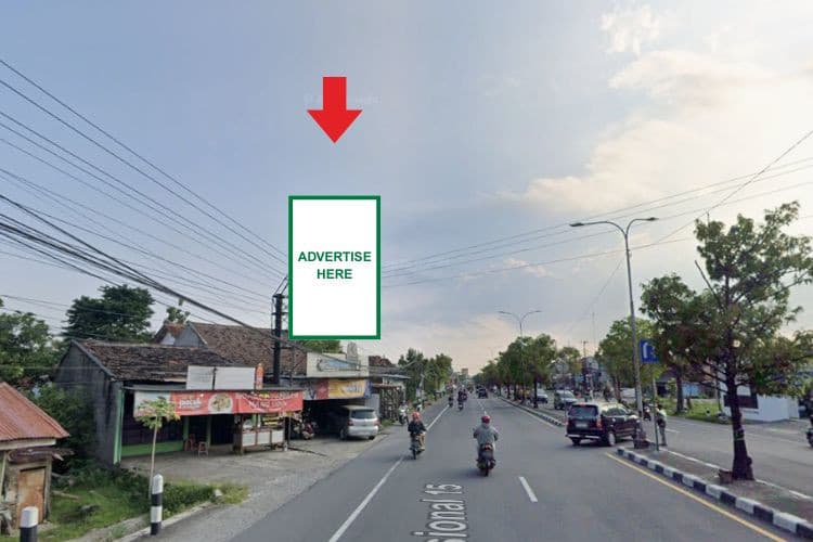 1 Panel Horizontal Static Billboard at Jl. Raya Solo-Yogya, Yogyakarta, Daerah Istimewa Yogyakarta  (Opposite FORD Yogyakarta)