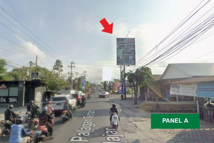 1 Panel Vertical Static Billboard at Jl. Palagan Tentara Pelajar, Yogyakarta, Daerah Istimewa Yogyakarta  (T-Junction Mudal  A)