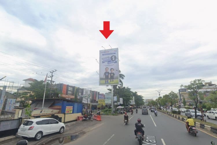 1 Panel Vertical Static Billboard di Jl. A. Yani KM 7, Banjar, Kalimantan Selatan  (Near Amaris Hotel)