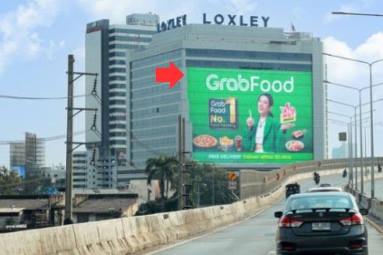 1 Panel Building Wrap Billboard at Loxley ( Na-Ranong  Intersection ), Bangkok, Khlong Toei, Bangkok