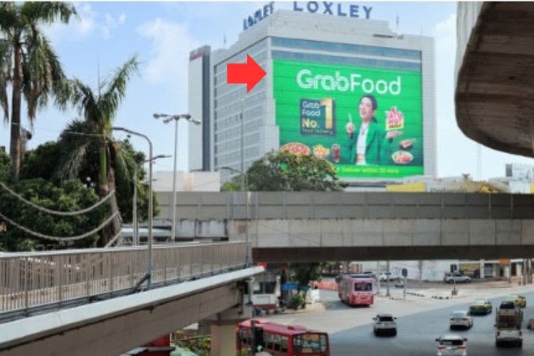1 Panel Building Wrap Billboard at Loxley ( Na-Ranong  Intersection ), Bangkok, Khlong Toei, Bangkok