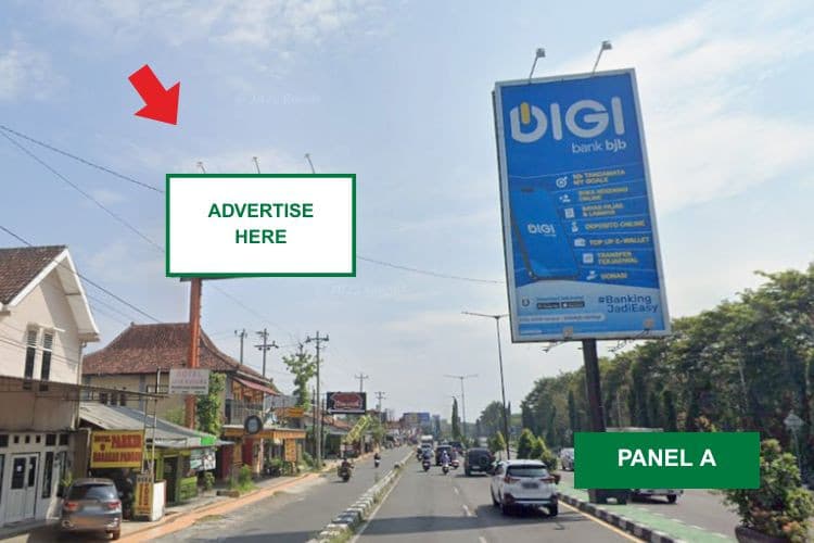 1 Panel Horizontal Static Billboard di Jl. Solo Raya-Yogya, Klaten, Jawa Tengah  (In Front of Candi Prambanan A)