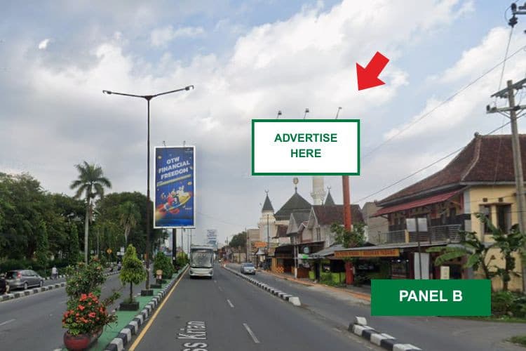 1 Panel Horizontal Static Billboard di Jl. Solo Raya-Yogya, Klaten, Jawa Tengah  (In Front of Candi Prambanan B)