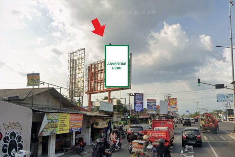1 Panel Vertical Static Billboard at Jl. Ring Road Timur, Yogyakarta, Daerah Istimewa Yogyakarta  (East Side of Jogja Expo Center)