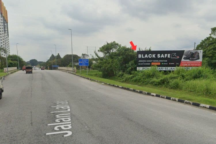 Free Standing Billboard at Jalan Lahat, Ipoh, Perak (near TF Value Mart Falim)