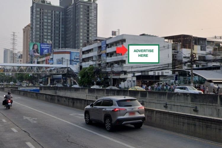1 Panel Classic Billboard Billboard at Ratchadaphisek Road near Suthisan Intersection, Huai Khwang, Bangkok