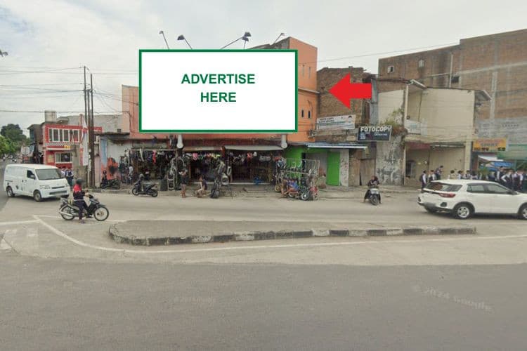 1 Panel Horizontal Static Billboard at Jl. AH. Nasution, Medan Johor, Medan, Sumatera Utara  (Intersection Jl. Karya Jaya)
